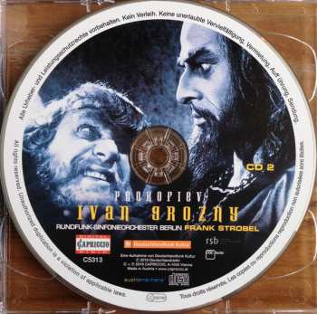 2CD Sergei Prokofiev: Ivan The Terrible 