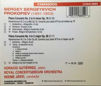 CD Sergei Prokofiev: Piano Concertos (No. 2 In G Minor Op. 16 / No. 3 In C Major Op. 26)