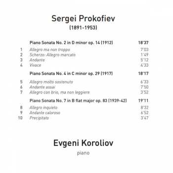 CD Sergei Prokofiev: Piano Sonatas 2 . 4 . 7