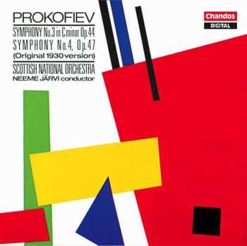 CD Sergei Prokofiev: Symphony No.3 In C Minor Op.44 / Symphony No.4, Op.47 (Original 1930 Version)