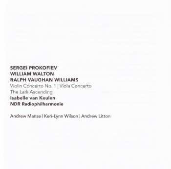 CD Sergei Prokofiev: Violin Concerto No. 1 | Viola Concerto | The Lark Ascending