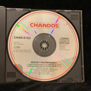 CD Sergei Vasilyevich Rachmaninoff: Piano Concertos, No.2 In C Minor Op.18, No.3 In D Minor Op.30