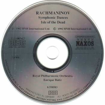CD Sergei Vasilyevich Rachmaninoff: Symphonic Dances, Op.45 / The Isle Of The Dead  Op. 29