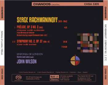SACD Sergei Vasilyevich Rachmaninoff: Symphony No.2, Prélude