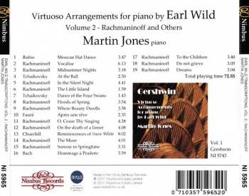 CD Sergei Vasilyevich Rachmaninoff: Virtuoso Arrangements For Piano