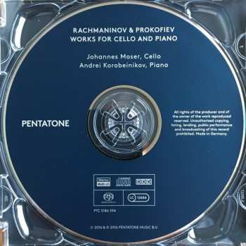 SACD Sergei Prokofiev: Works For Cello And Piano