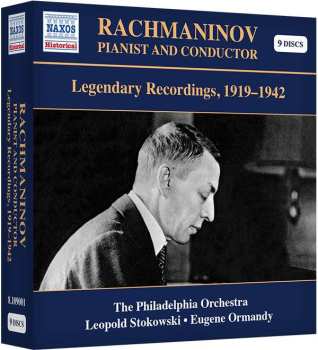 9CD Sergej Rachmaninoff: Sergej Rachmaninoff - Pianist And Conductor (legendary Recordings 1919-1942)