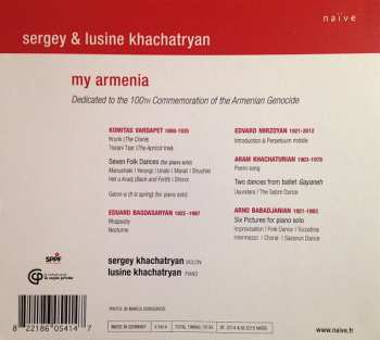 CD Sergey Khachatryan: My Armenia