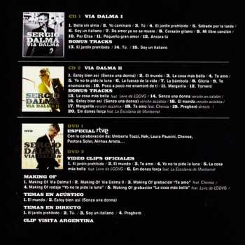 2CD/2DVD/Box Set Sergio Dalma: Via Dalma