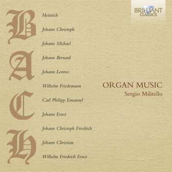 Album Sergio Militello: Bach Family - Organ Music