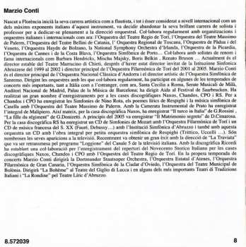 CD Marzio Conti: Symphonies Nos. 1 And 2 'Andorrana'