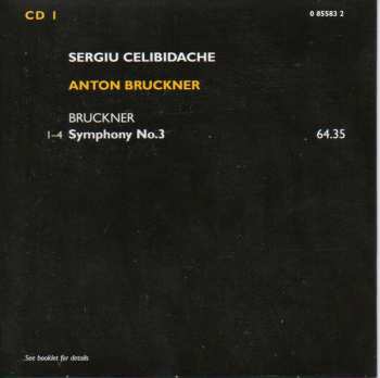 12CD/Box Set Anton Bruckner: Symphonies 3 - 9 / Te Deum / Mass No. 3 In F Minor LTD