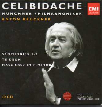 12CD/Box Set Anton Bruckner: Symphonies 3 - 9 / Te Deum / Mass No. 3 In F Minor LTD