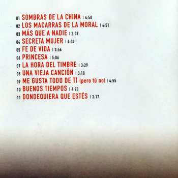 CD Joan Manuel Serrat: Sombras De La China