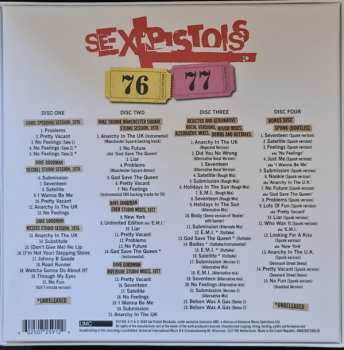 4CD/Box Set Sex Pistols: 76-77 LTD