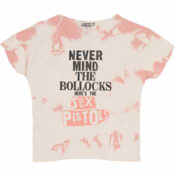 Merch Sex Pistols: Dámske Crop Top Never Mind The Bollocks