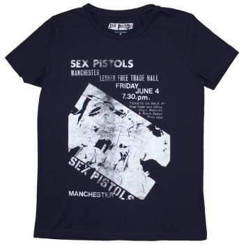 Merch Sex Pistols: Dámske Tričko Manchester Flyer