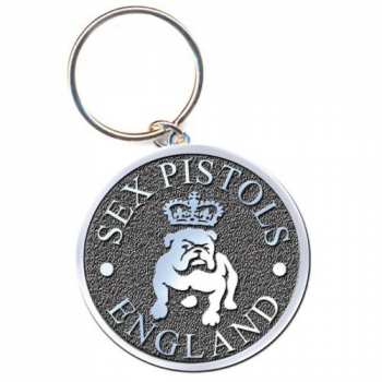 Merch Sex Pistols: Kľúčenka Bull Dog 