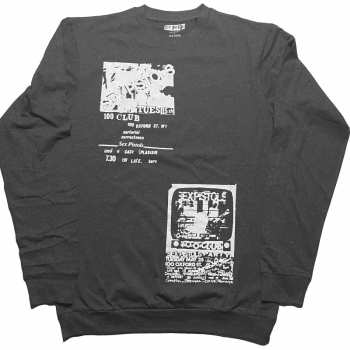 Merch Sex Pistols: Long Sleeve Tričko 100 Club