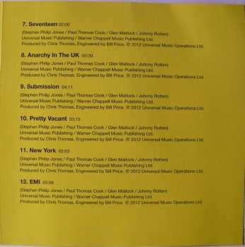 CD Sex Pistols: Never Mind The Bollocks Here's The Sex Pistols