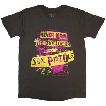 Merch Sex Pistols: Tričko Nmtb Text Overlay