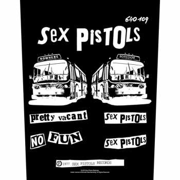Merch Sex Pistols: Nášivka na chrbát Pretty Vacant