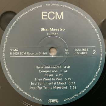 LP Shai Maestro: Human