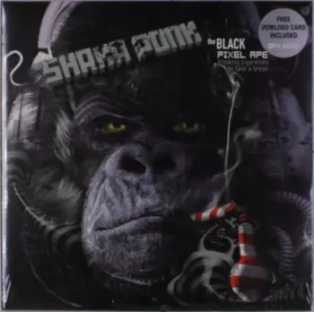 The Black Pixel Ape (Drinking Cigarettes To Take A Break)