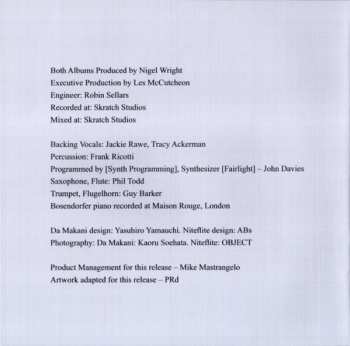2CD Shakatak: Da Makani / Niteflite