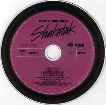 2CD Shakatak: More 12 Inch Mixes