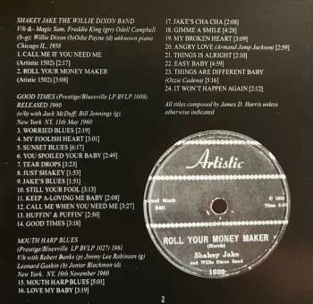 CD Shakey Jake: Call Me When You Need Me