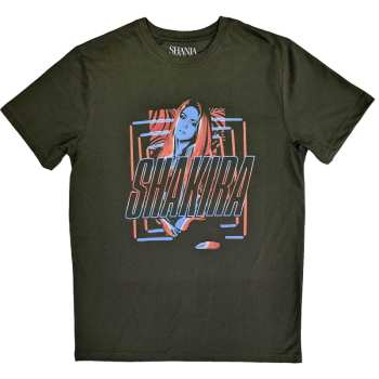 Merch Shakira: Tričko Squares And Logo Shakira