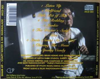 CD Sham 69: Soapy Water And Mister Marmalade