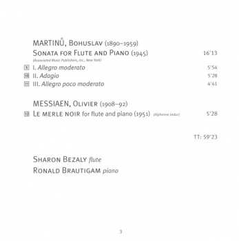 SACD Bohuslav Martinů: Masterworks For Flute And Piano II