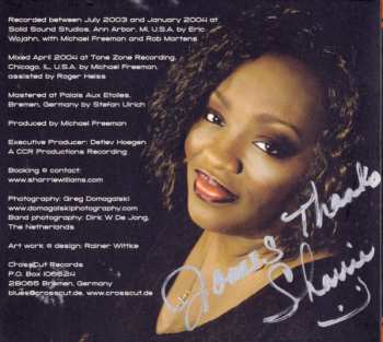 CD Sharrie Williams: Hard Drivin' Woman DIGI
