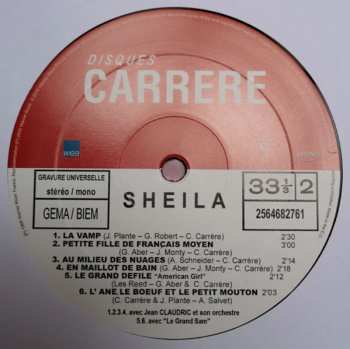 LP Sheila: Long Sera L'hiver