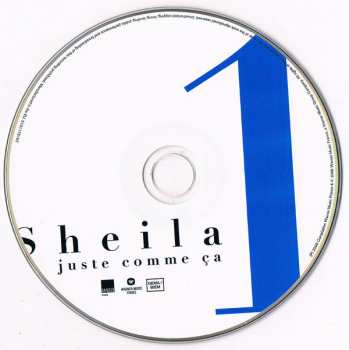 2CD Sheila: Juste Comme Ça