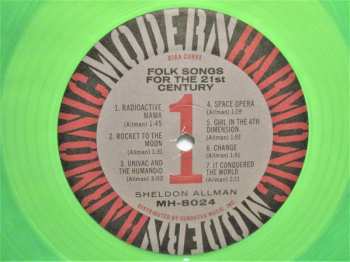 LP Sheldon Allman: Folk Songs For The 21st Century CLR
