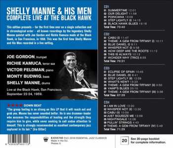 4CD Shelly Manne & His Men: Complete Live At The Black Hawk