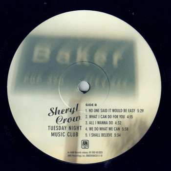 LP Sheryl Crow: Tuesday Night Music Club