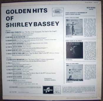 LP Shirley Bassey: Golden Hits Of Shirley Bassey