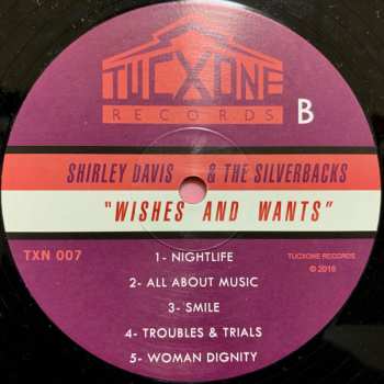 LP Shirley Davis & The SilverBacks: Wishes & Wants