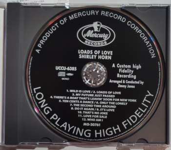 CD Shirley Horn: Loads Of Love