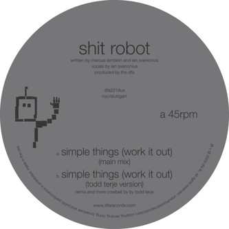 LP Shit Robot: Simple Things (Work It Out)