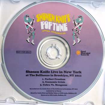 Album Shonen Knife: Pop Tune (Giveaway CD)