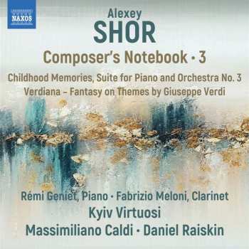 Album SHOR: Shor: Composer's Notebook Vol. 3