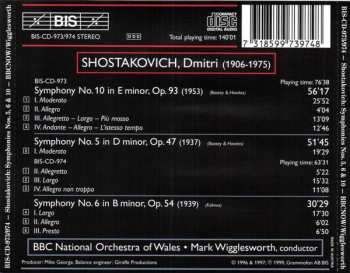 2CD Dmitri Shostakovich: Symphonies No. 5, 6, 10