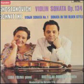CD Dmitri Shostakovich: Violin Sonata Op. 134 / Violin Sonata No. 1 / Sonata In The Olden Style