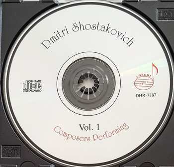 CD Dmitri Shostakovich: Vol. 1 - Trio. Quintet, Preludes 1945-1949 