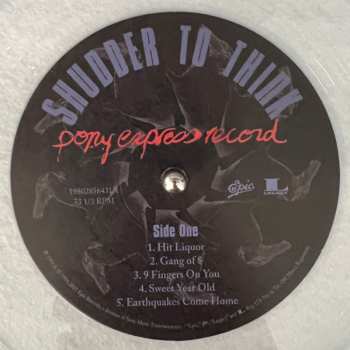 2LP Shudder To Think: Pony Express Record CLR